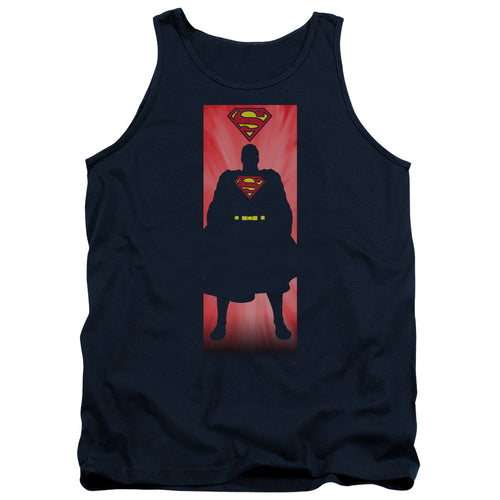 Superman Block Tank Top