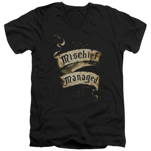 Harry Potter Mischief Managed V-Neck T-Shirt