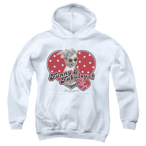 I Love Lucy Funny & Fabulous Youth Hoodie