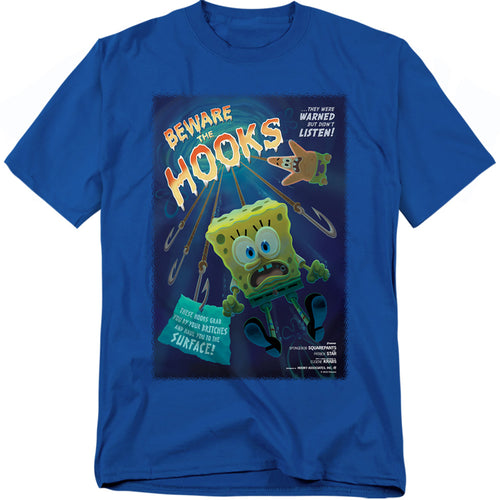 Spongebob Squarepants Beware the Hooks T-Shirt