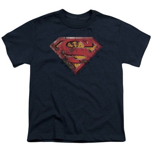 Superman Rusted Shield Youth/Toddler T-Shirt
