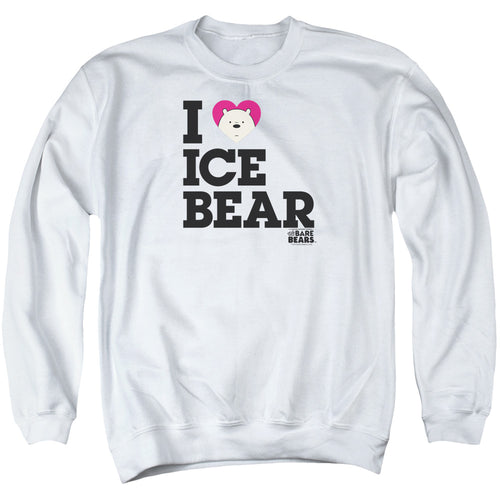 We Bare Bears I Heart Ice Bear Crewneck Sweatshirt