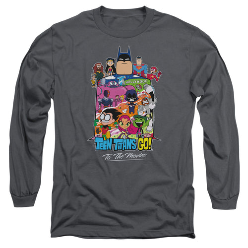 Teen Titans Go! Movie Hollywood Long Sleeve T-Shirt
