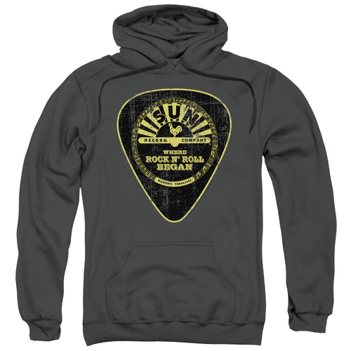 Sun Records Guitar Pick Pullover Hoodie