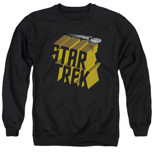 Star Trek 3D Logo Crewneck Sweatshirt