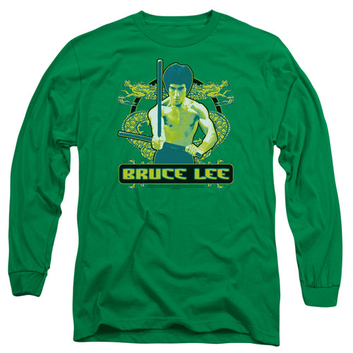 Bruce Lee Double Dragons Long Sleeve T-Shirt