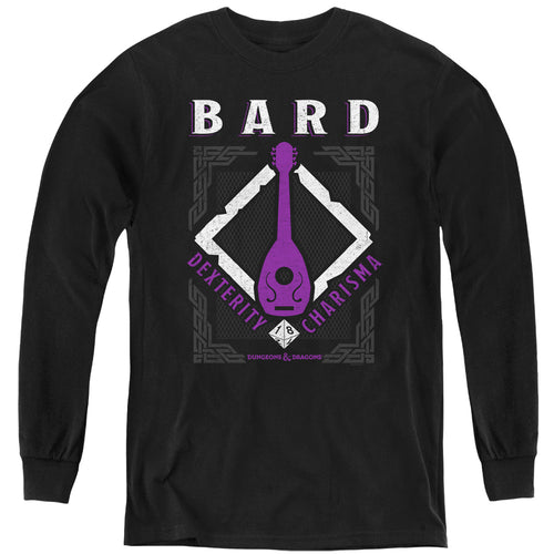 Dungeons & Dragons Bard Youth Long Sleeve T-Shirt