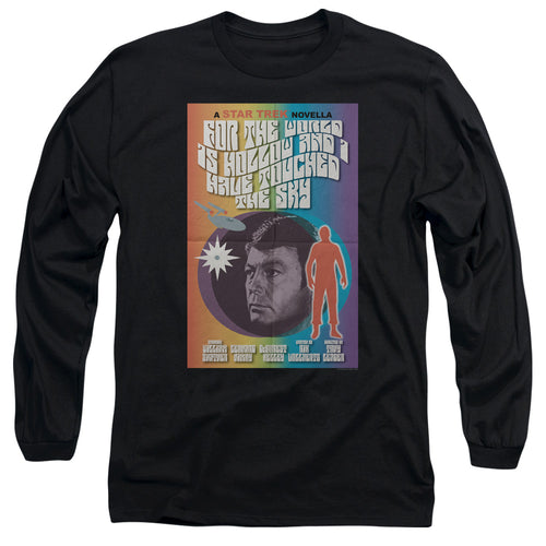 Star Trek Juan Ortiz For the World is Hollow and I Have Touched the Sky Black Long Sleeve T-Shirt