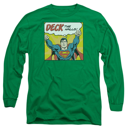 DC Comics Deck The Halls Long Sleeve T-Shirt