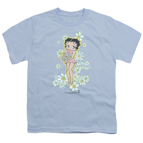 Betty Boop Flowers Youth/Toddler T-Shirt