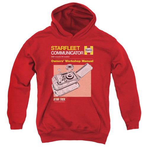 Star Trek Communicator Owners Workshop Manual Youth Hoodie