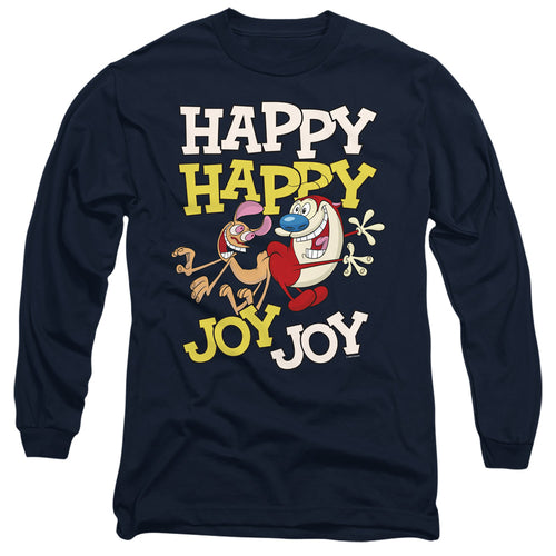 Ren and Stimpy Happy Happy Joy Joy Long Sleeve T-Shirt