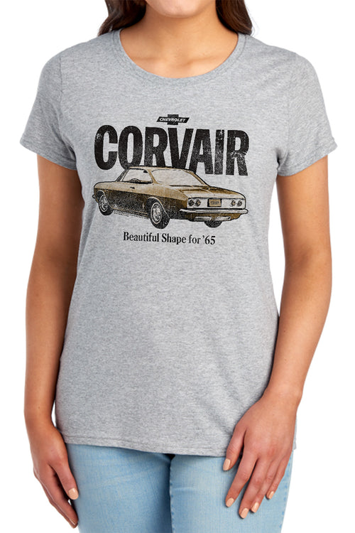 Chevy Retro Corvair Womens T-Shirt