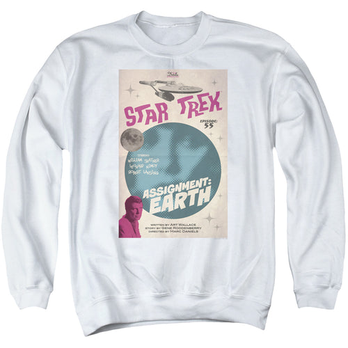 Star Trek Juan Ortiz Assignment Earth Crewneck Sweatshirt