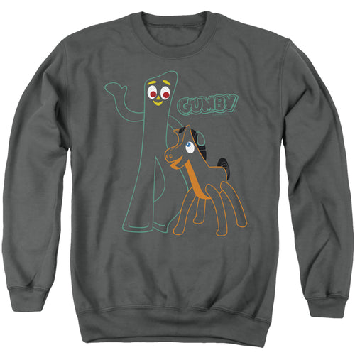 Gumby Outlines Crewneck Sweatshirt