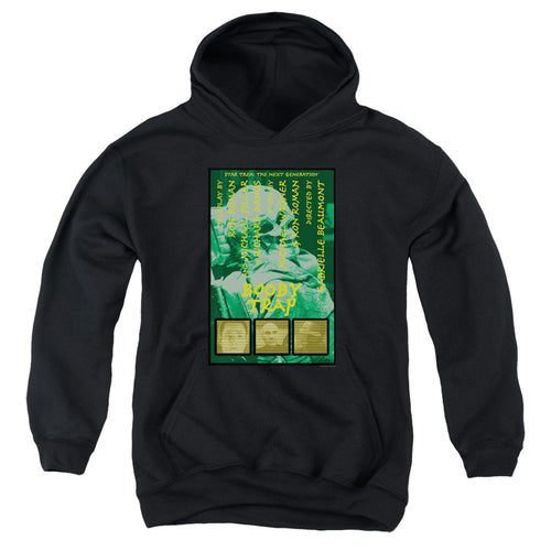 Star Trek Booby Trap Black Youth Hoodie