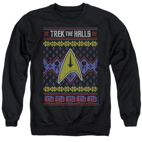 Star Trek Trek the Halls Crewneck Sweatshirt