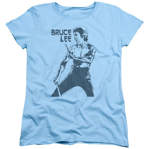 Bruce Lee Fighter Womens T-Shirt