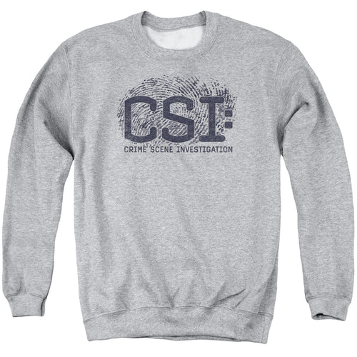 CSI Distressed Logo Crewneck Sweatshirt