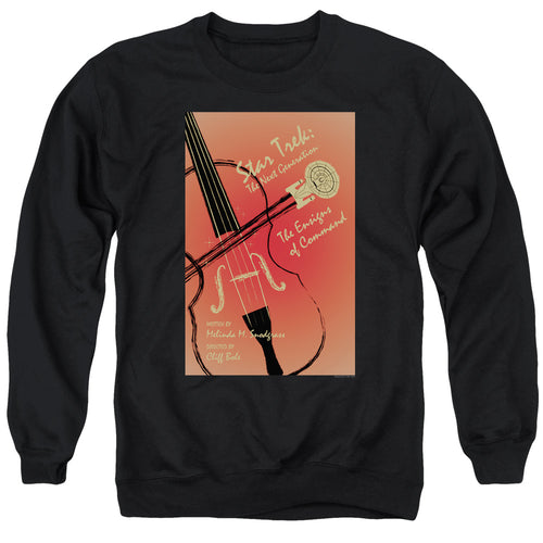 Star Trek The Ensigns of Command Black Crewneck Sweatshirt