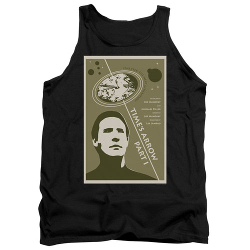 Star Trek Time's Arrow Part I Black Tank Top