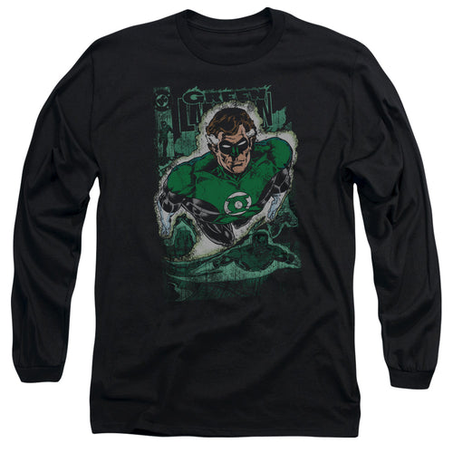 Justice League Green Lantern #1 Distress Long Sleeve T-Shirt