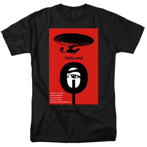 Star Trek Hide and Q Black T-Shirt