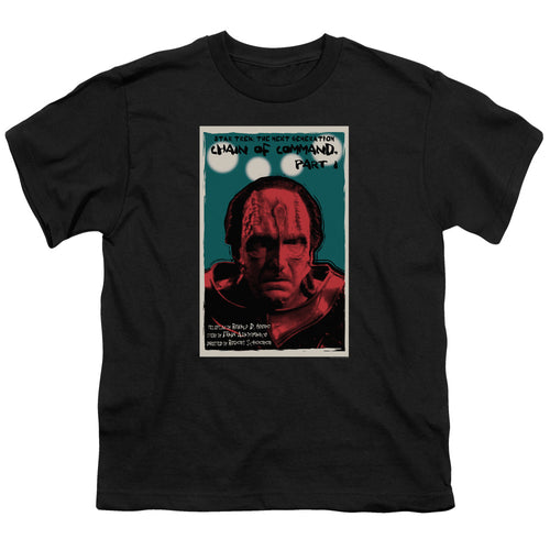 Star Trek Chain of Command Part I Black Youth/Toddler T-Shirt