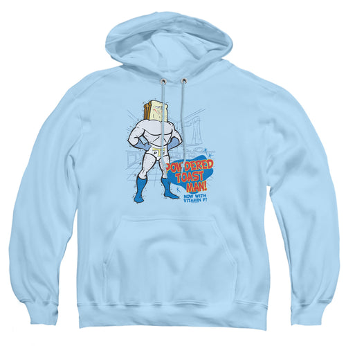 Ren and Stimpy Powdered Toast Man Pullover Hoodie