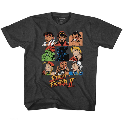 Street Fighter II Cast Youth/Toddler T-Shirt