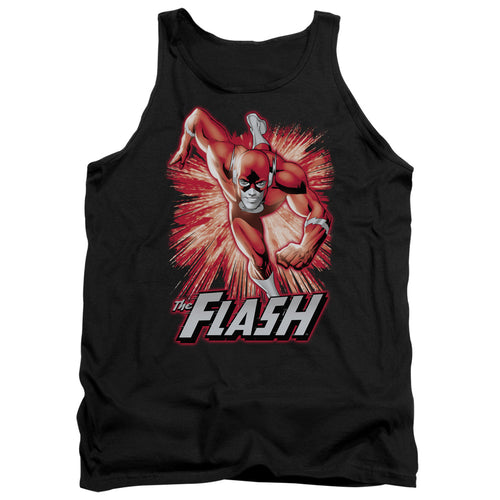 Justice League Flash Red & Gray Tank Top