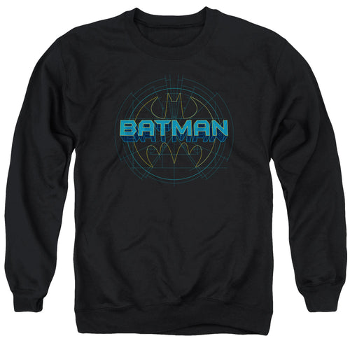 Batman Bat Tech Logo Crewneck Sweatshirt