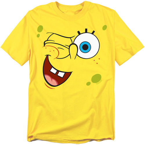 Spongebob Squarepants Winking Face T-Shirt