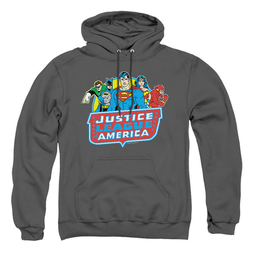 DC Comics 8 Bit League Pullover Hoodie