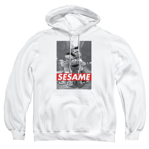 Sesame Street Photo Poster Pullover Hoodie