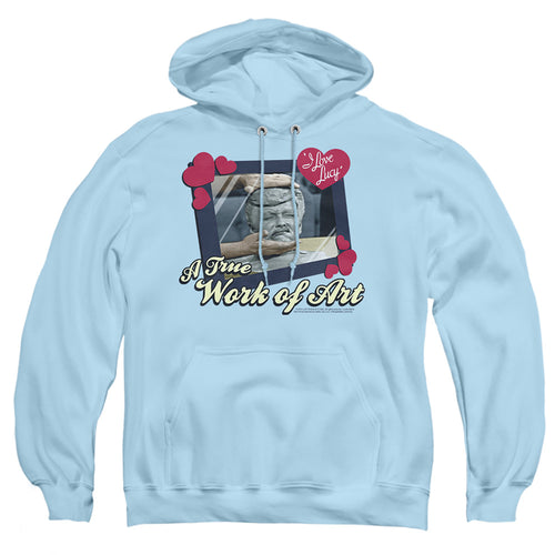 I Love Lucy Work Of Art Pullover Hoodie
