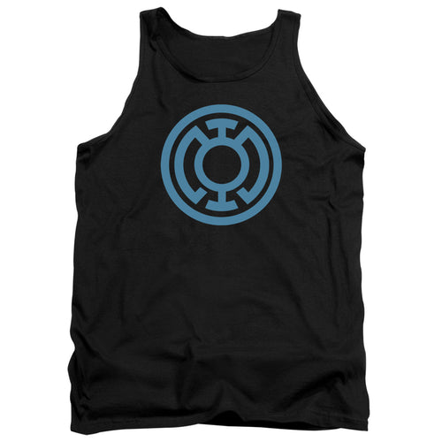Green Lantern Lt Blue Emblem Tank Top