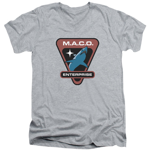 Star Trek Enterprise MACO Patch V-Neck T-Shirt