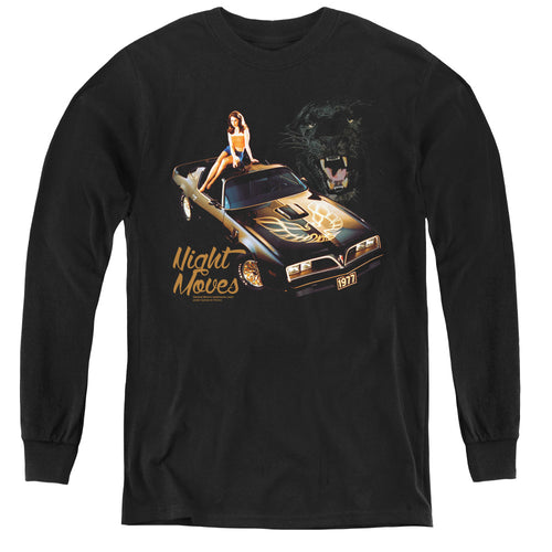 Pontiac Night Moves Youth Long Sleeve T-Shirt
