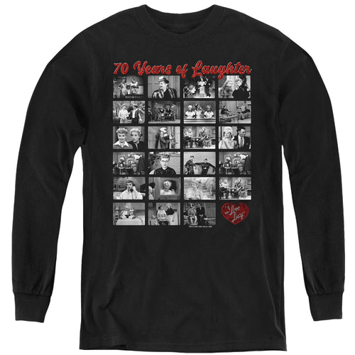 I Love Lucy Film Strip Youth Long Sleeve T-Shirt