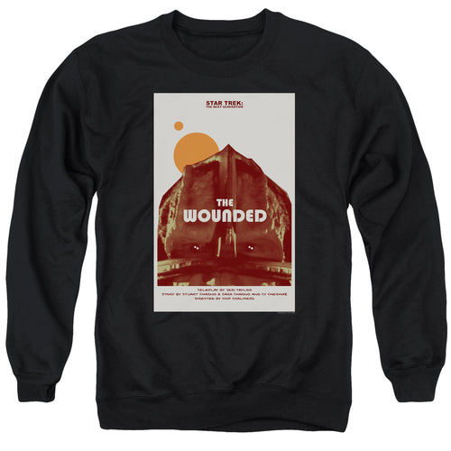 Star Trek The Wounded Black Crewneck Sweatshirt