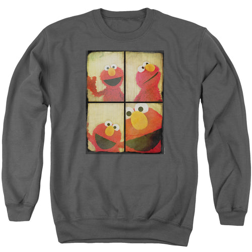 Sesame Street Photo Booth Elmo Crewneck Sweatshirt