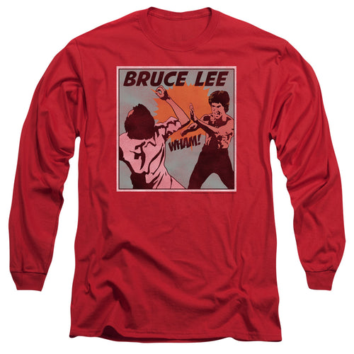 Bruce Lee Comic Panel Long Sleeve T-Shirt