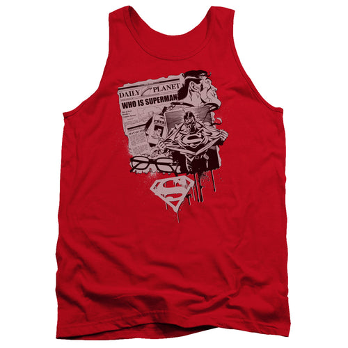 Superman Identity Tank Top