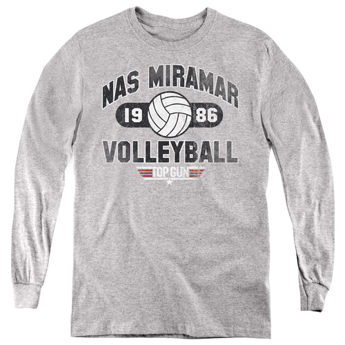 Top Gun NAS Miramar Volleyball Youth Long Sleeve T-Shirt