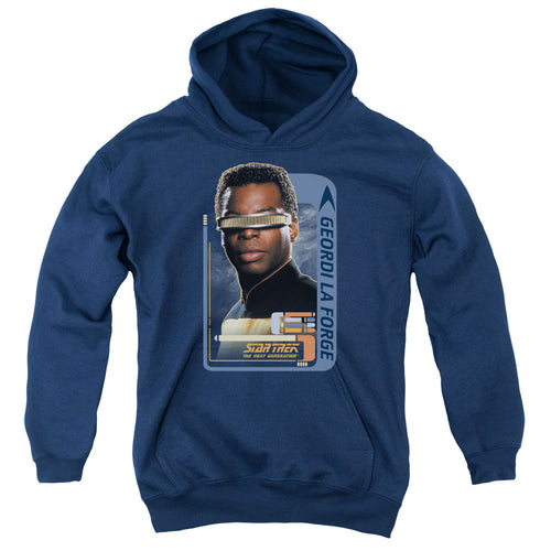 Star Trek Geordi La Forge Youth Hoodie