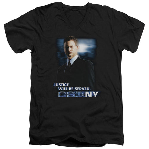 CSI: NY Justice Served V-Neck T-Shirt