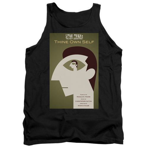 Star Trek Thine Own Self Black Tank Top