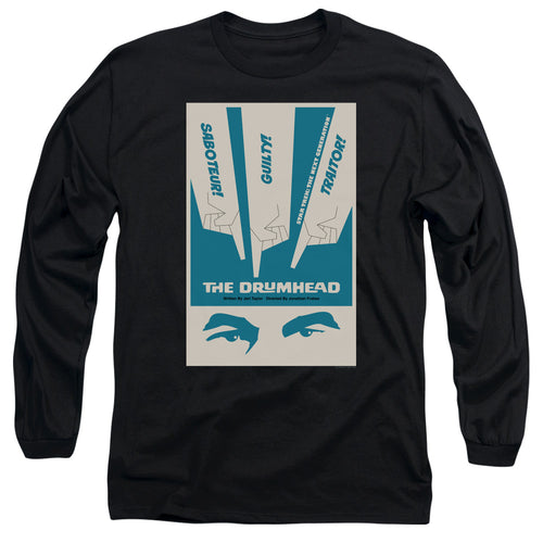 Star Trek The Drumhead Black Long Sleeve T-Shirt