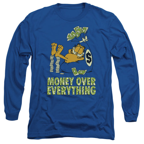 Garfield Money Is Everything Long Sleeve T-Shirt